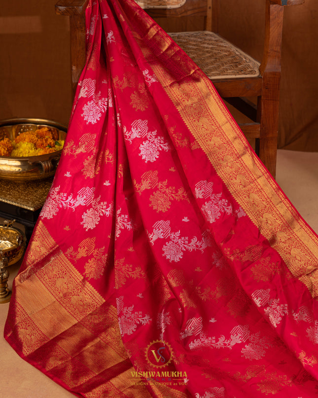 Kanchipuram Silk Saree-VSKP68