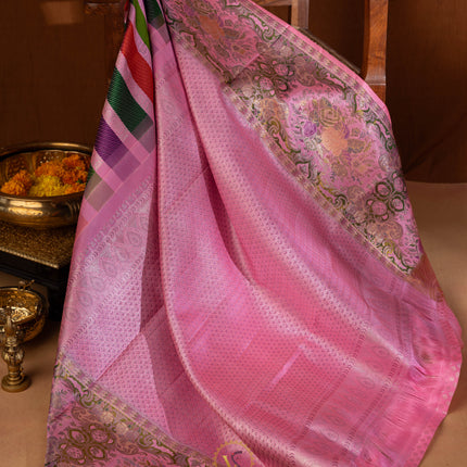 Kanchipuram Silk Saree-VSKP69