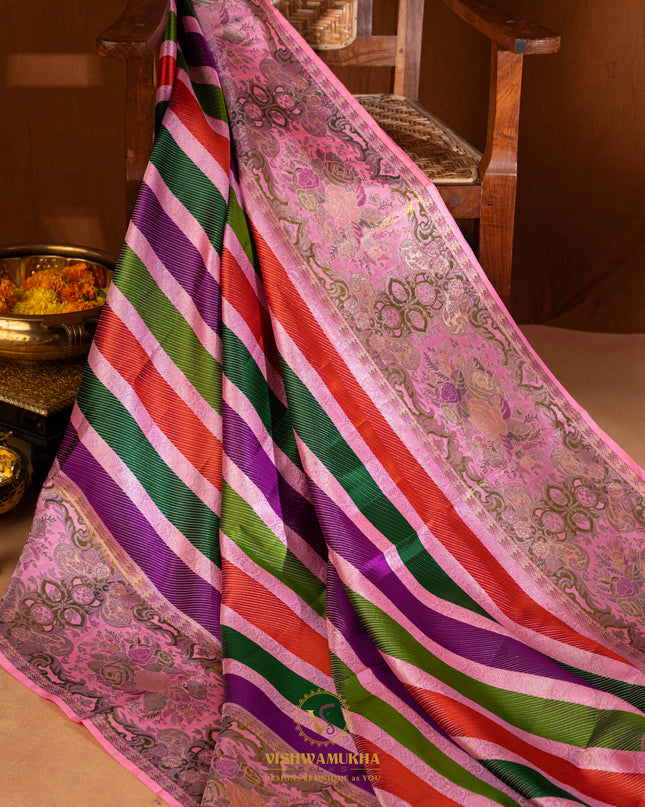 Kanchipuram Silk Saree-VSKP69