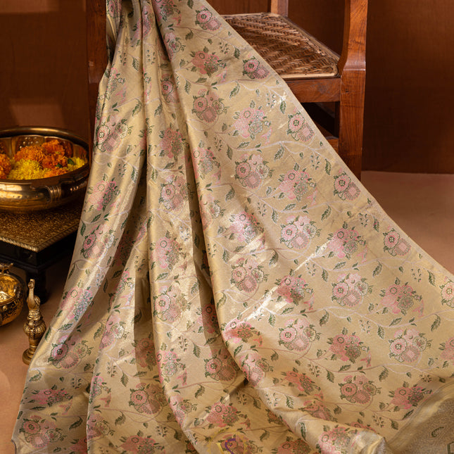 Kanchipuram Silk Saree-VSKP70