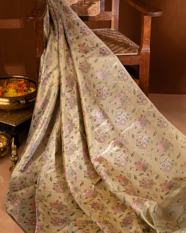 Kanchipuram Silk Saree-VSKP70