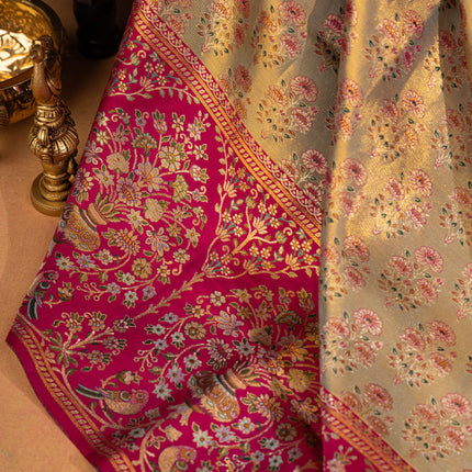 Kanchipuram Silk Saree-VSKP72