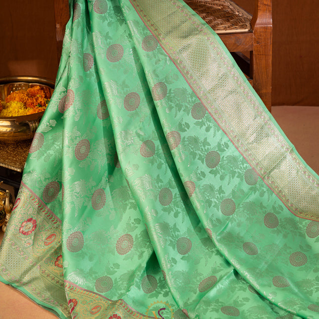 Kanchipuram Silk Saree-VSKP73