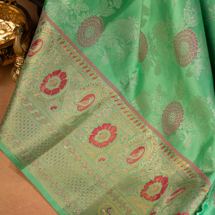 Kanchipuram Silk Saree-VSKP73