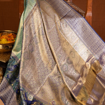 Kanchipuram Silk Saree-VSKP80