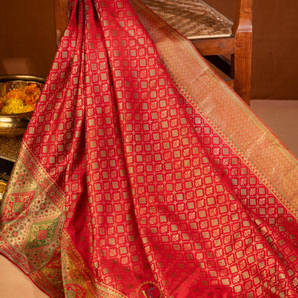 Kanchipuram Silk Saree-VSKP78
