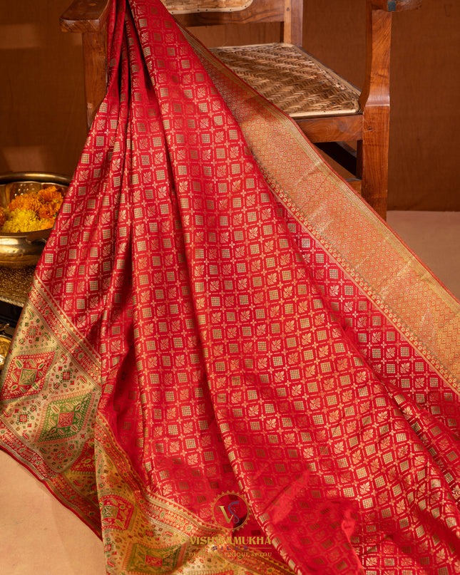 Kanchipuram Silk Saree-VSKP78