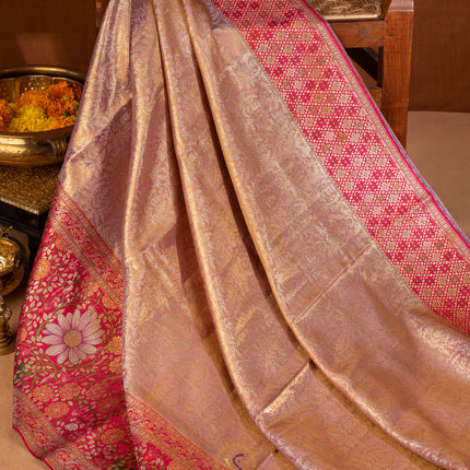 Kanchipuram Silk Saree-VSKP79