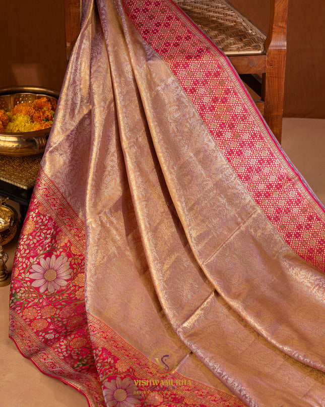 Kanchipuram Silk Saree-VSKP79