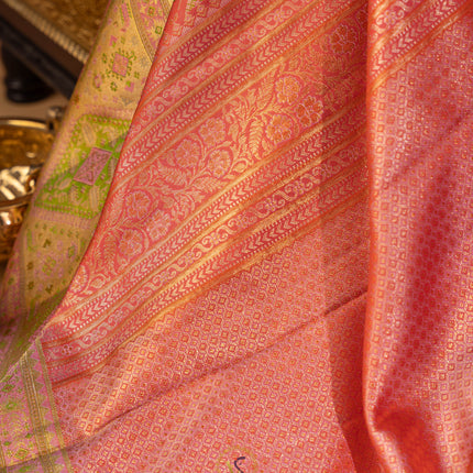 Kanchipuram Silk Saree-VSKP82