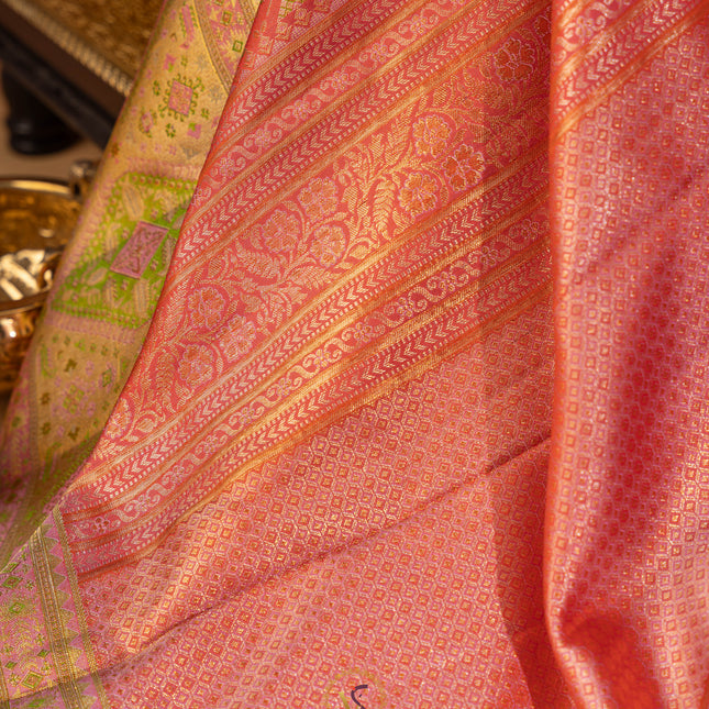 Kanchipuram Silk Saree-VSKP82