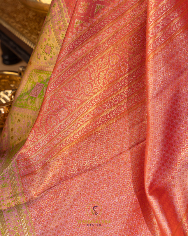 Kanchipuram Silk Saree-VSKP82