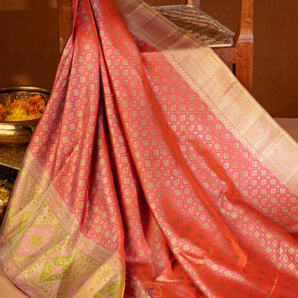 Kanchipuram Silk Saree-VSKP82