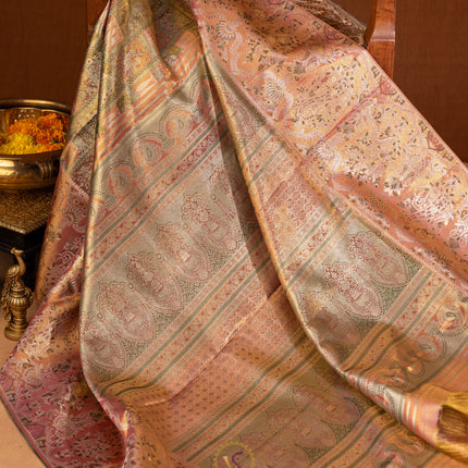 Kanchipuram Silk Saree-VSKP81
