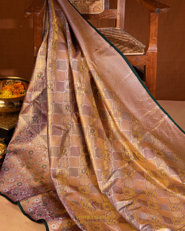 Kanchipuram Silk Saree-VSKP84