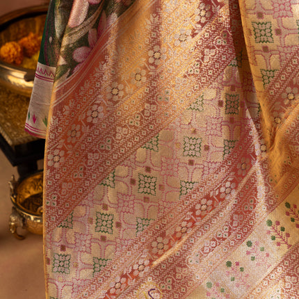Kanchipuram Silk Saree-VSKP83