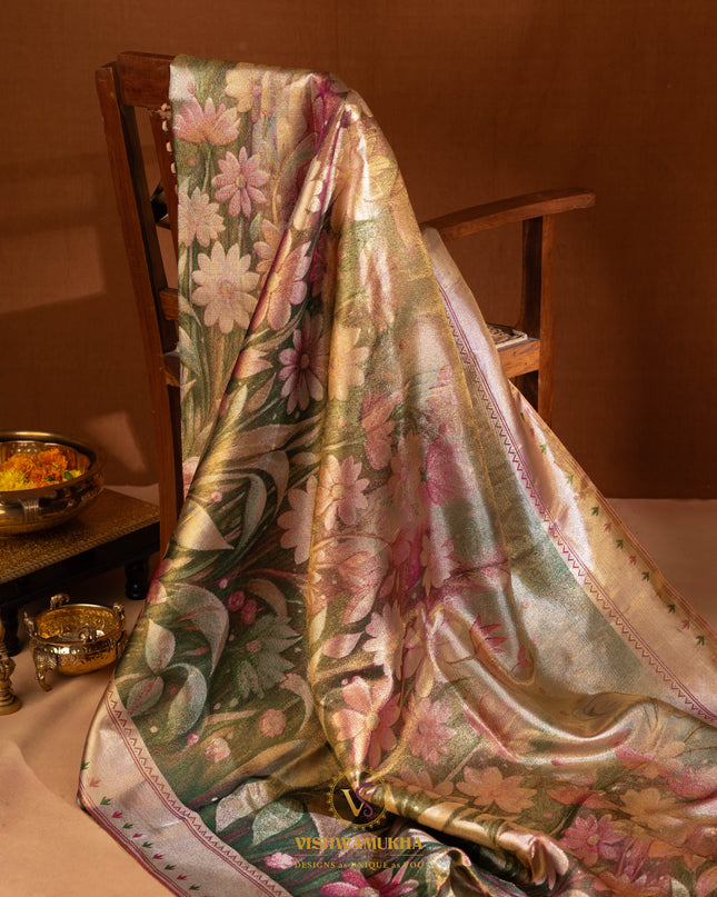 Kanchipuram Silk Saree-VSKP83