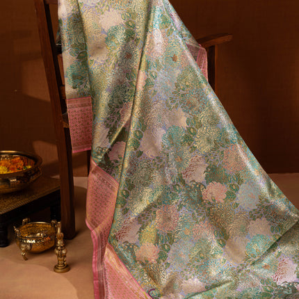 Kanchipuram Silk Saree-VSKP85