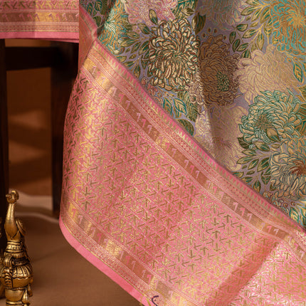 Kanchipuram Silk Saree-VSKP85