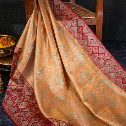 Kanchipuram Silk Saree-VSKP87