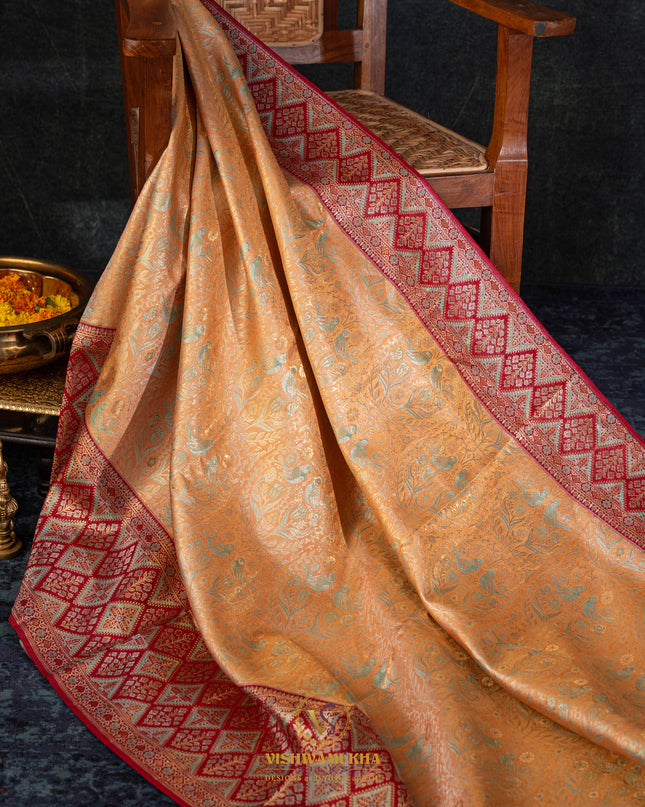 Kanchipuram Silk Saree-VSKP87