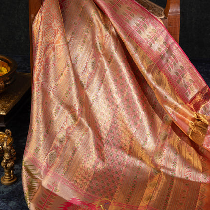 Kanchipuram Silk Saree-VSKP89