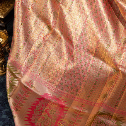 Kanchipuram Silk Saree-VSKP89