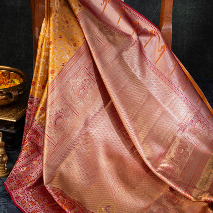 Kanchipuram Silk Saree-VSKP88