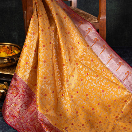 Kanchipuram Silk Saree-VSKP88