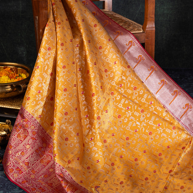 Kanchipuram Silk Saree-VSKP88