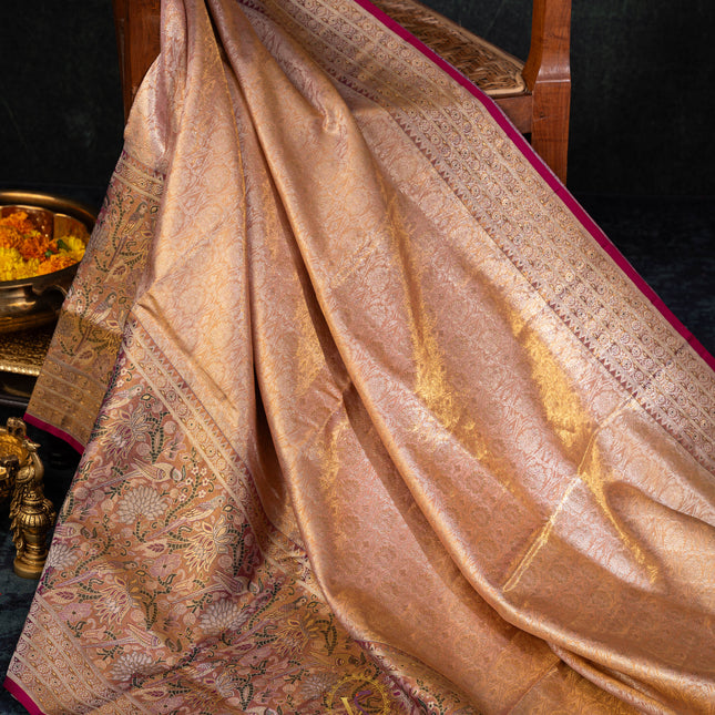 Kanchipuram Silk Saree-VSKP90