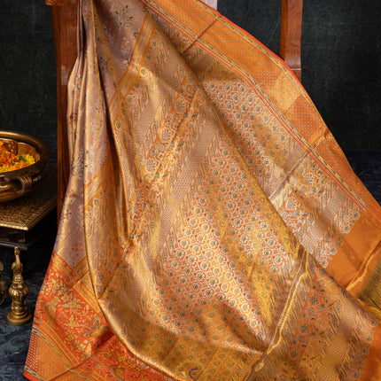 Kanchipuram Silk Saree-VSKP91