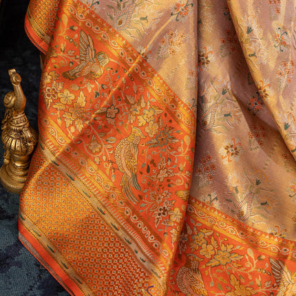 Kanchipuram Silk Saree-VSKP91