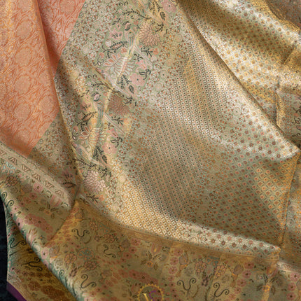 Kanchipuram Silk Saree-VSKP95