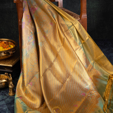 Kanchipuram Silk Saree-VSKP94