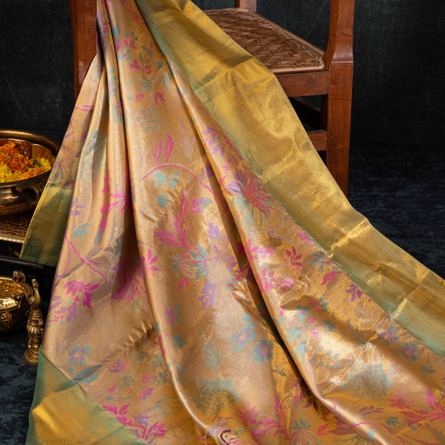 Kanchipuram Silk Saree-VSKP94