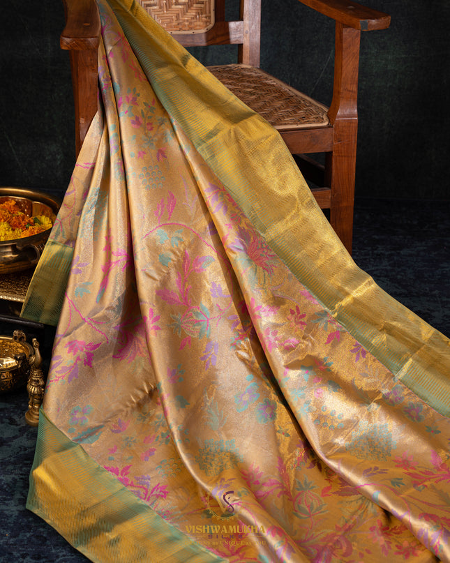 Kanchipuram Silk Saree-VSKP94