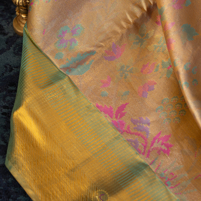 Kanchipuram Silk Saree-VSKP94