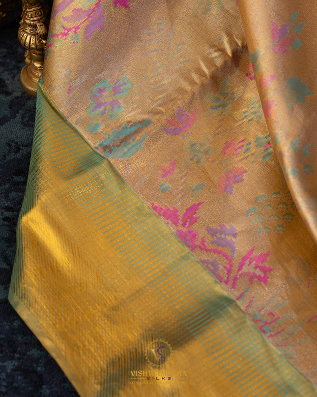 Kanchipuram Silk Saree-VSKP94