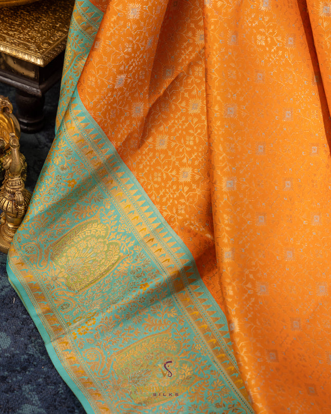 Kanchipuram Silk Saree-VSKP97