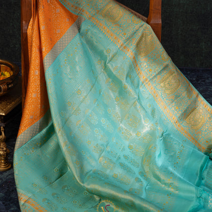 Kanchipuram Silk Saree-VSKP97