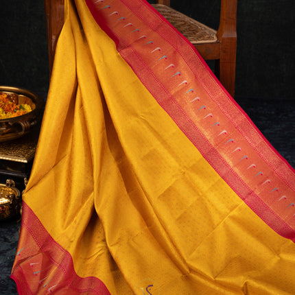 Kanchipuram Silk Saree-VSKP93