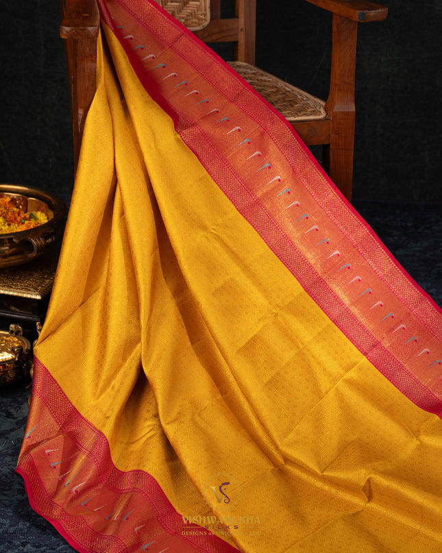 Kanchipuram Silk Saree-VSKP93