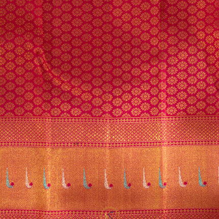 Kanchipuram Silk Saree-VSKP93
