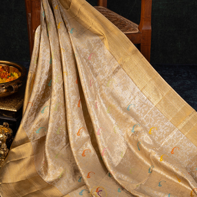 Kanchipuram Silk Saree-VSKP92