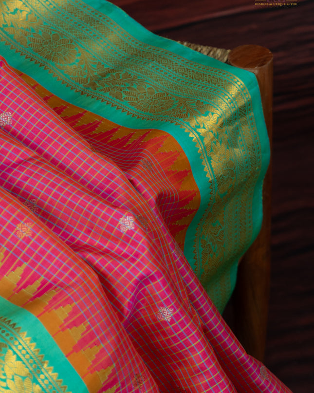 Pure Gadwal Pattu Saree-01