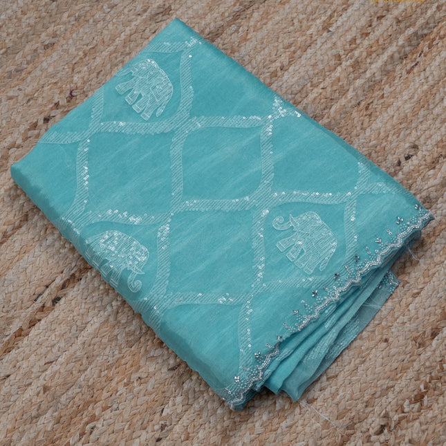 Organza Sarees-VSOF02