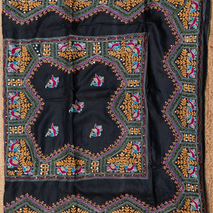 Pure Tussar Silk Sarees-05