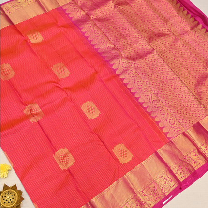 Kanchipuram Silk Saree-VSKP140